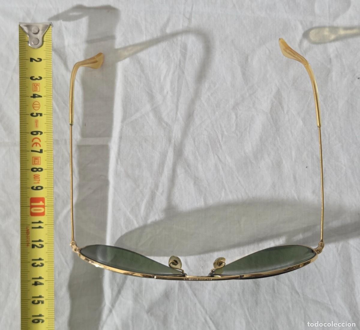 Vintage: Gafas de sol Ray Ban, Ba&ntilde;o de oro - Foto 14