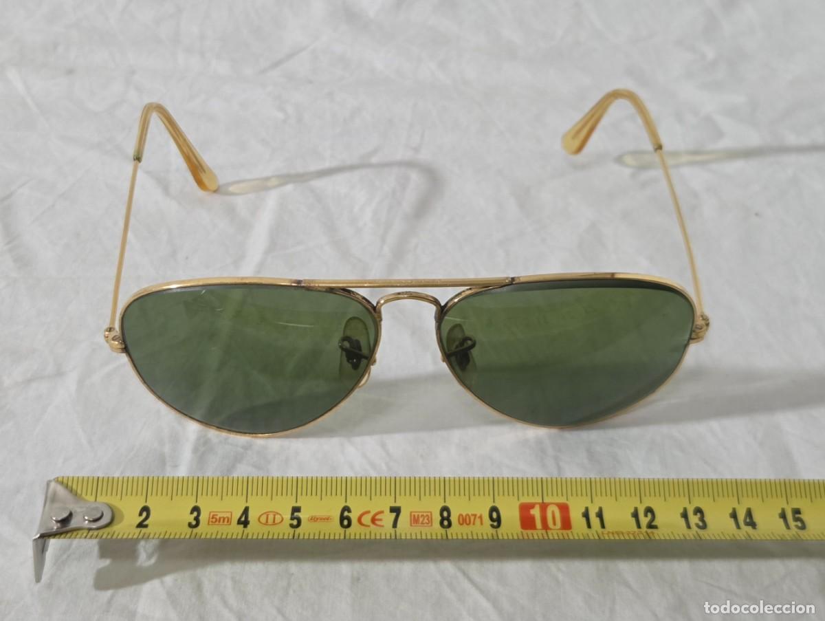 Vintage: Gafas de sol Ray Ban, Ba&ntilde;o de oro - Foto 16