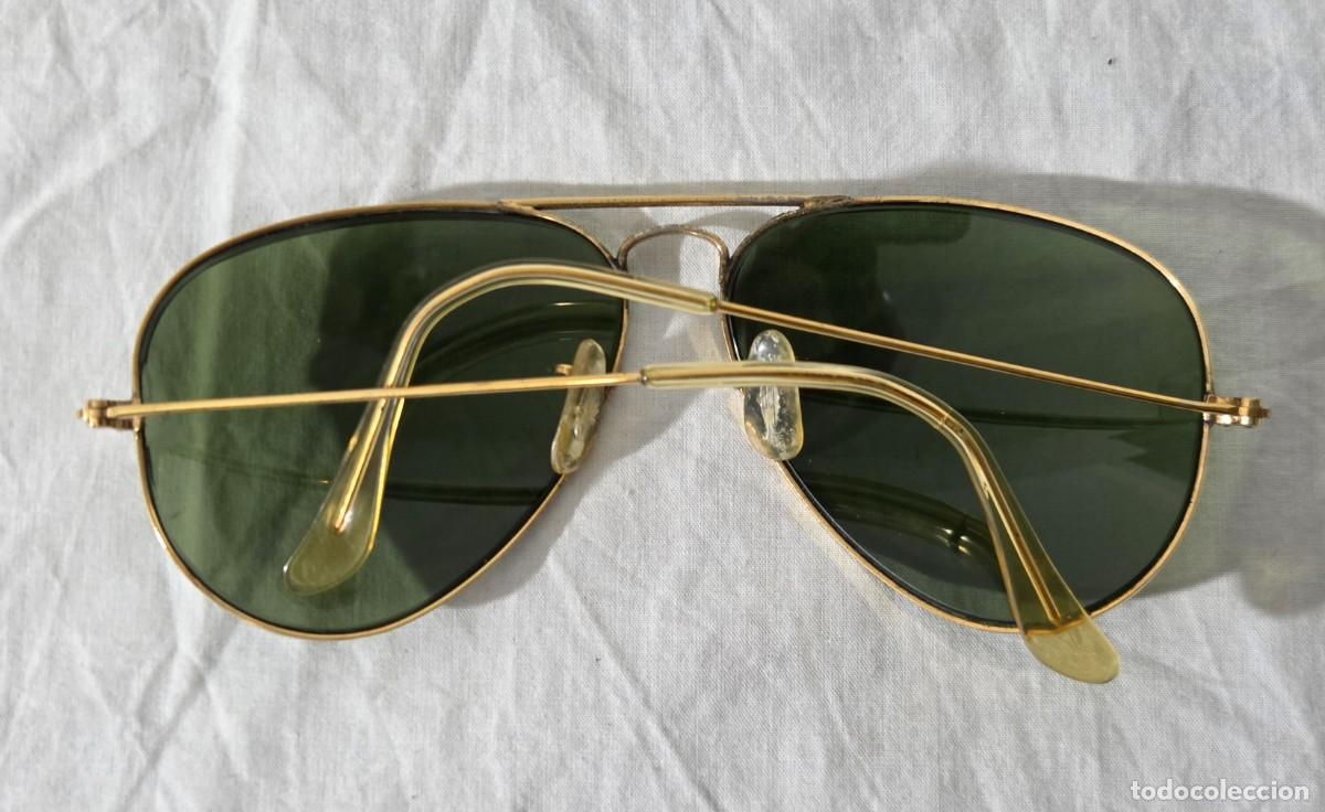 Vintage: Gafas de sol Ray Ban, Ba&ntilde;o de oro - Foto 17