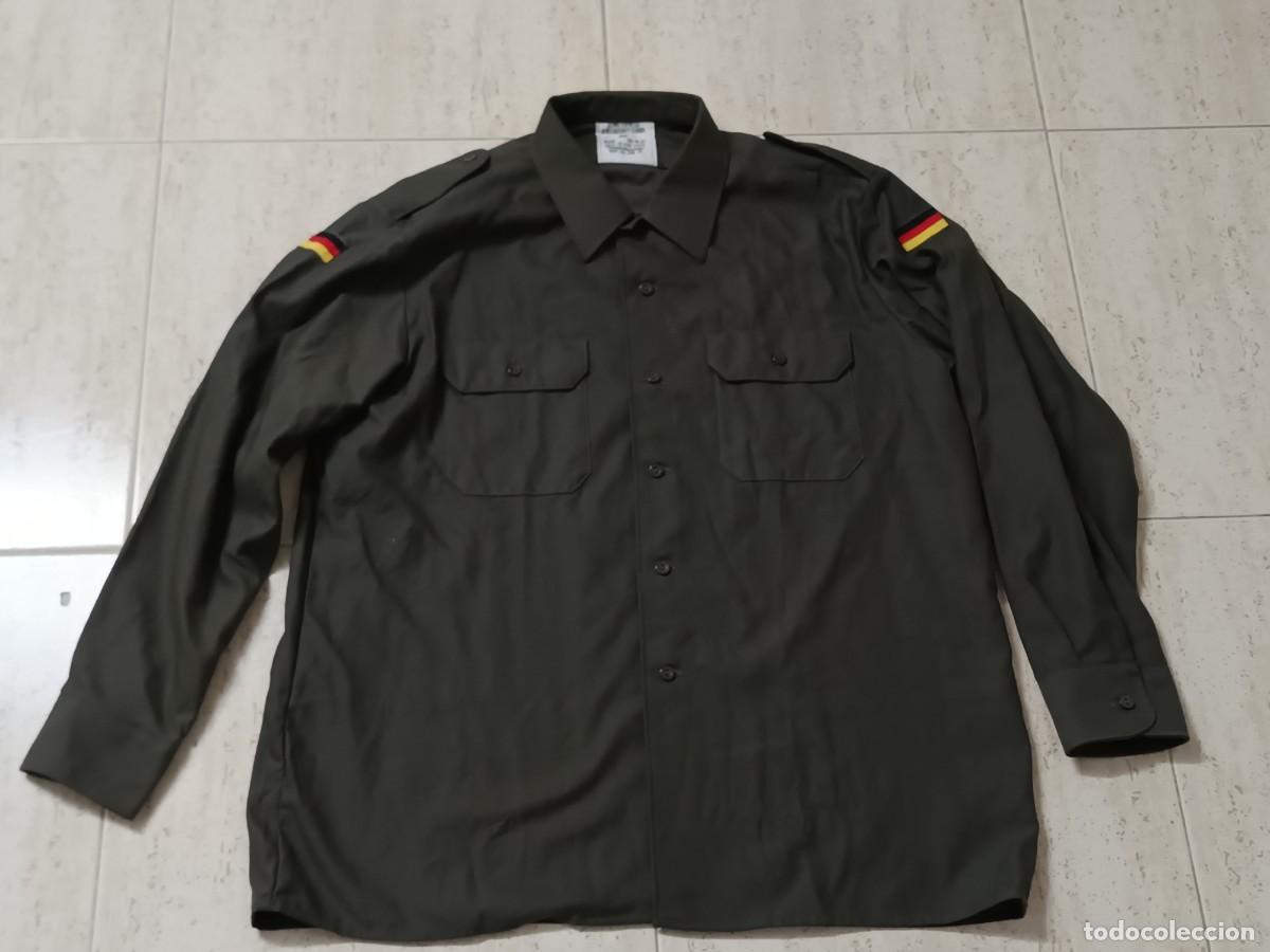 Vintage: VINTAGE 1991 &ndash; CHAQUETA CUBRECAMISAS BUNDESWEHR (Fuerzas armadas Alemania). TALLA XXL