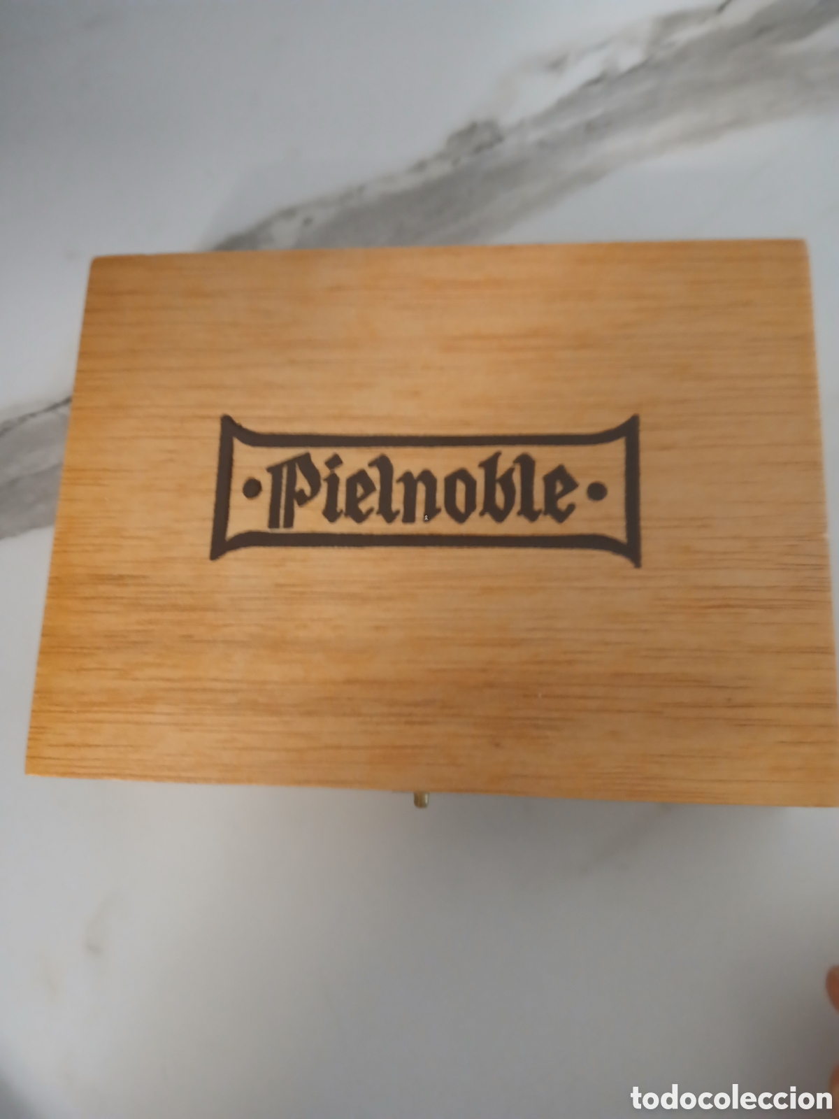 Vintage: Cartera de piel en su caja - Foto 4