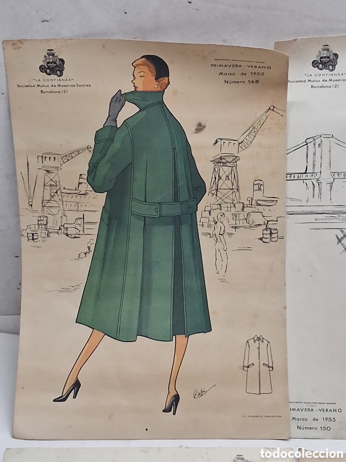 Vintage: 6 l&aacute;minas moda la confianza - Foto 2