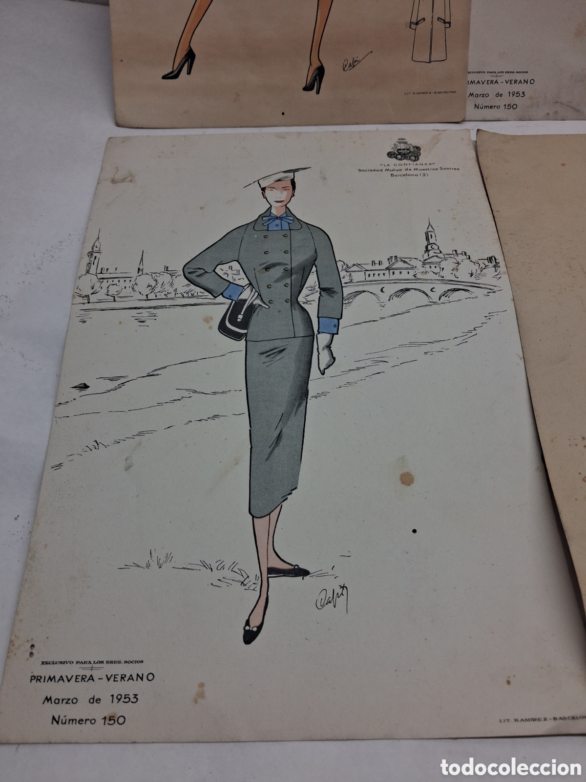 Vintage: 6 l&aacute;minas moda la confianza - Foto 5