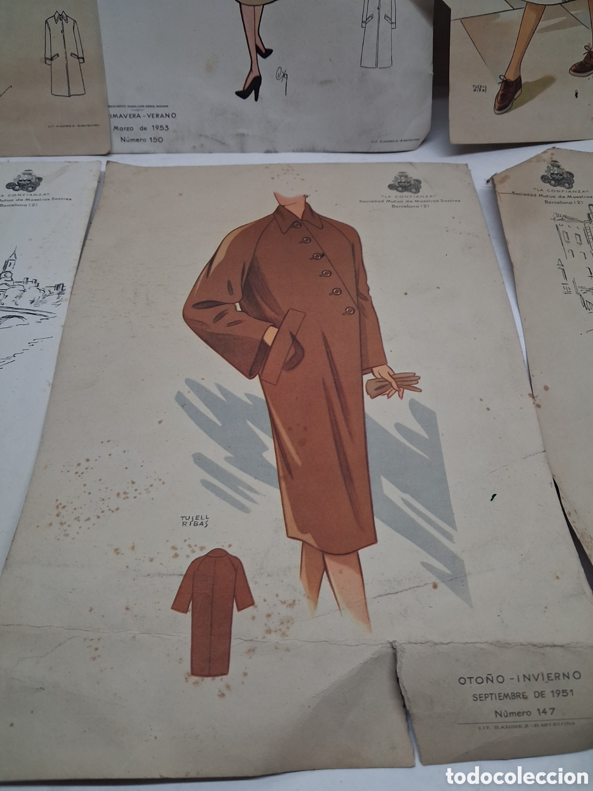 Vintage: 6 l&aacute;minas moda la confianza - Foto 6
