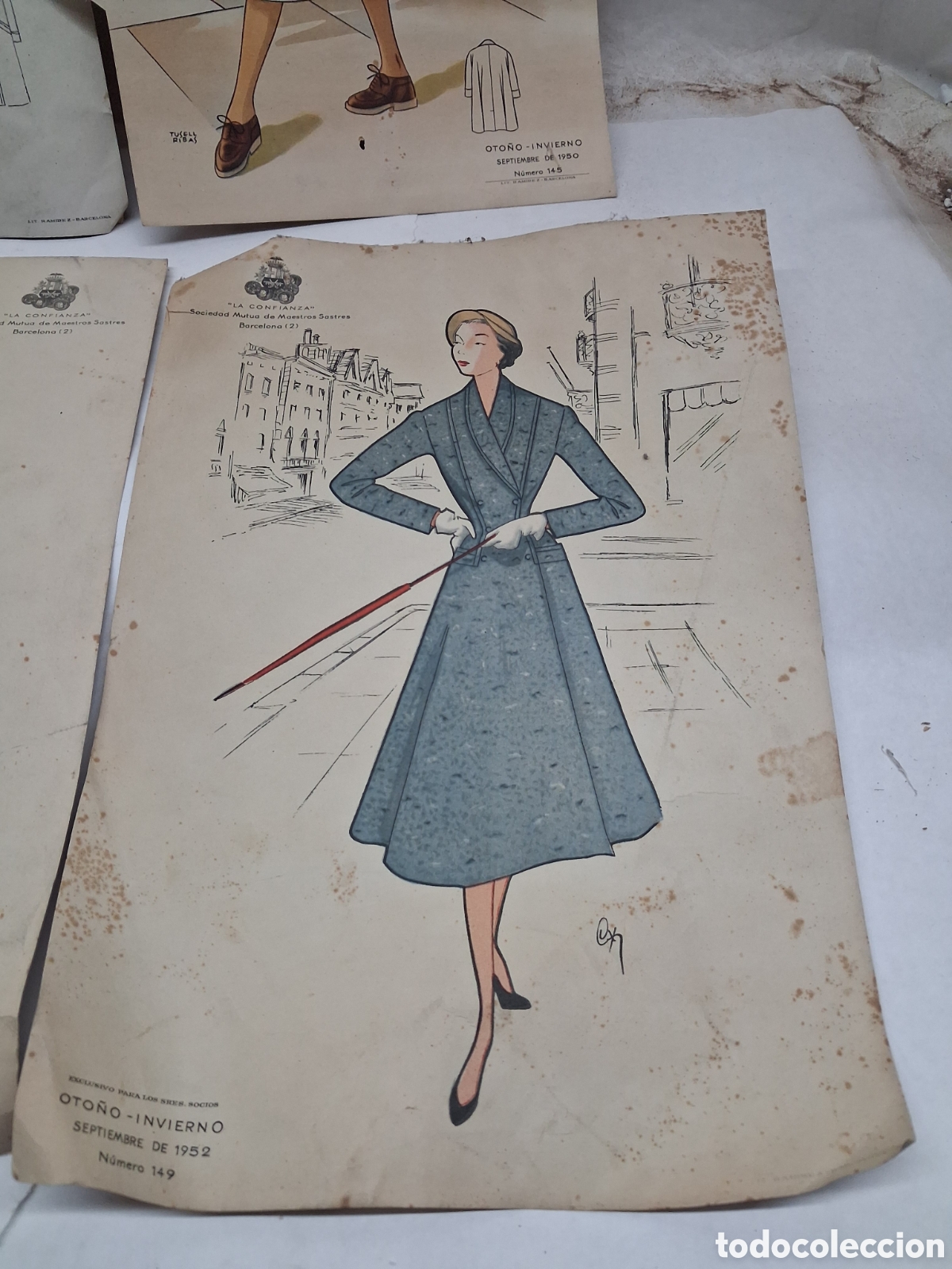 Vintage: 6 l&aacute;minas moda la confianza - Foto 8
