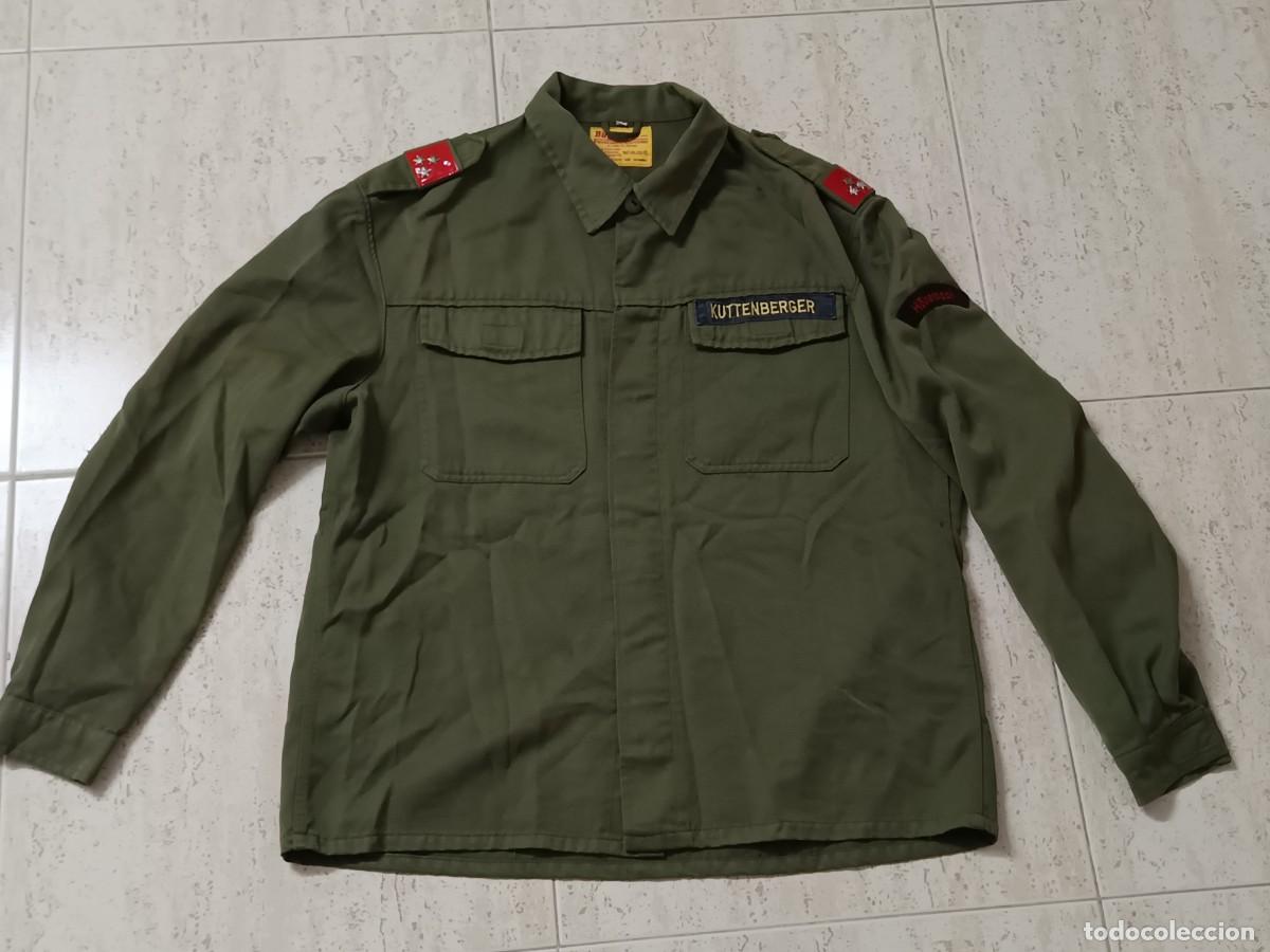 Vintage: VINTAGE 90s. CHAQUETA BOMBEROS DE AUSTRIA &ndash; RANGO BOMBERO PRINCIPAL (Hauptfeuerwehrmann). TALLA L