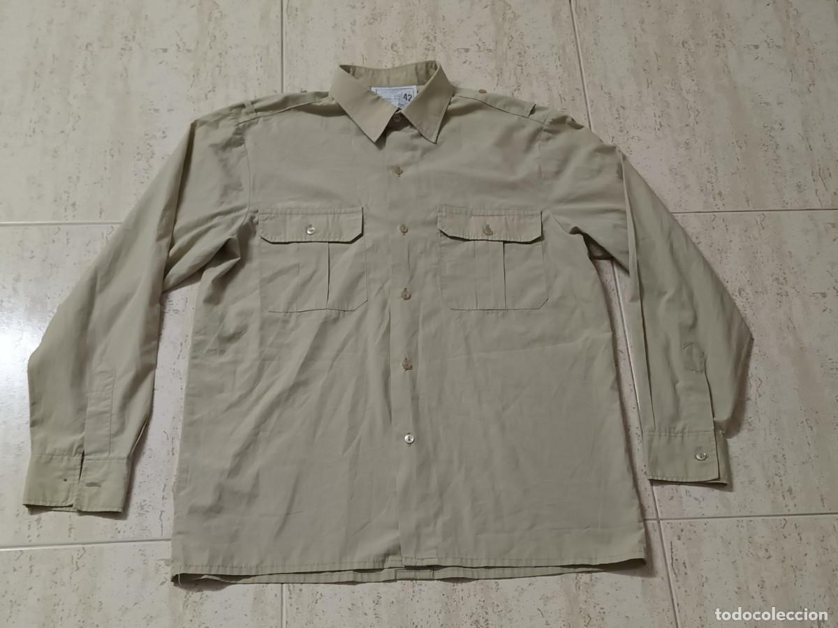 Vintage: CAMISA EJ&Eacute;RCITO ESPA&Ntilde;OL A&Ntilde;O 2002. TALLA L - Foto 4