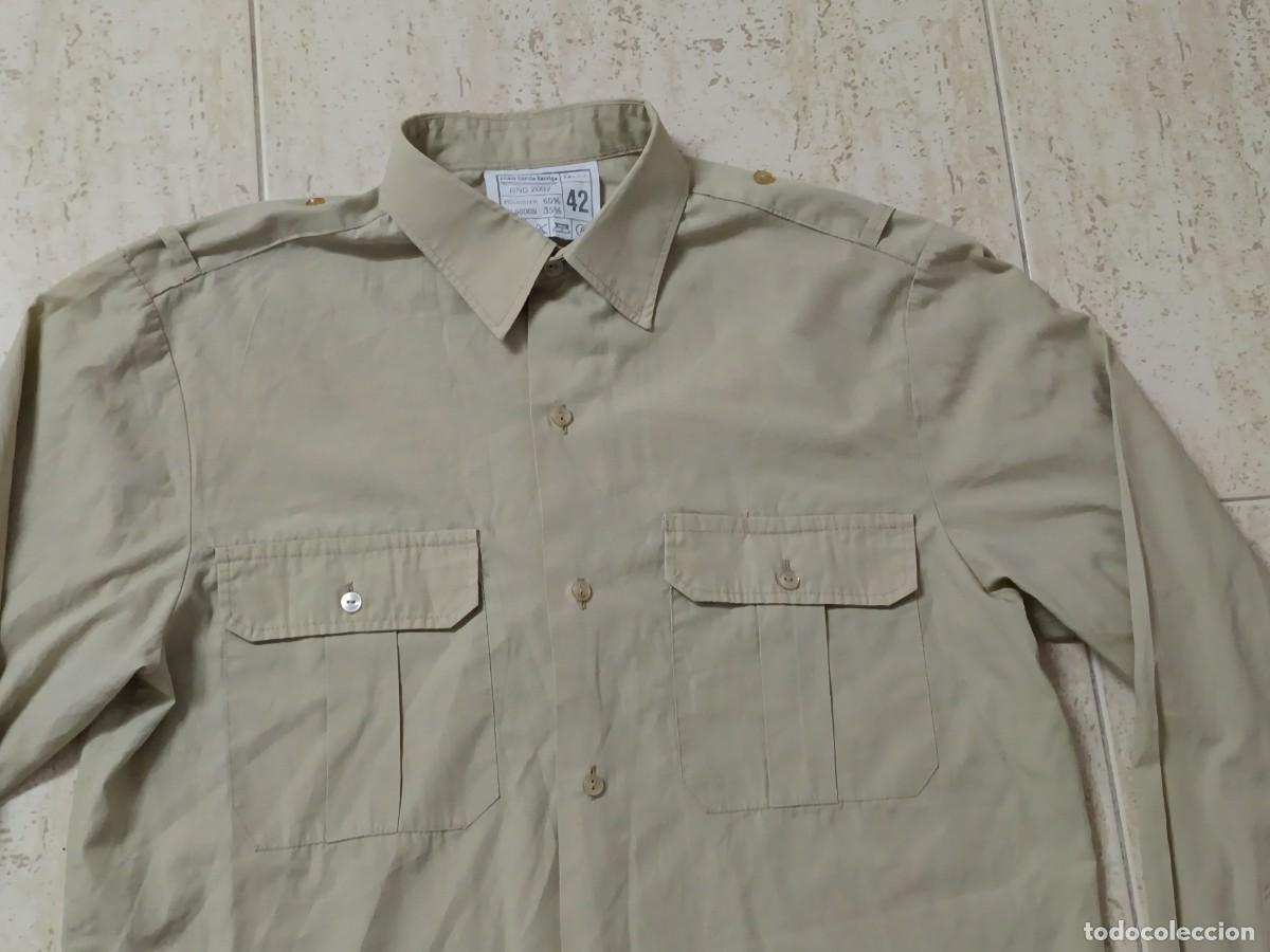 Vintage: CAMISA EJ&Eacute;RCITO ESPA&Ntilde;OL A&Ntilde;O 2002. TALLA L - Foto 5