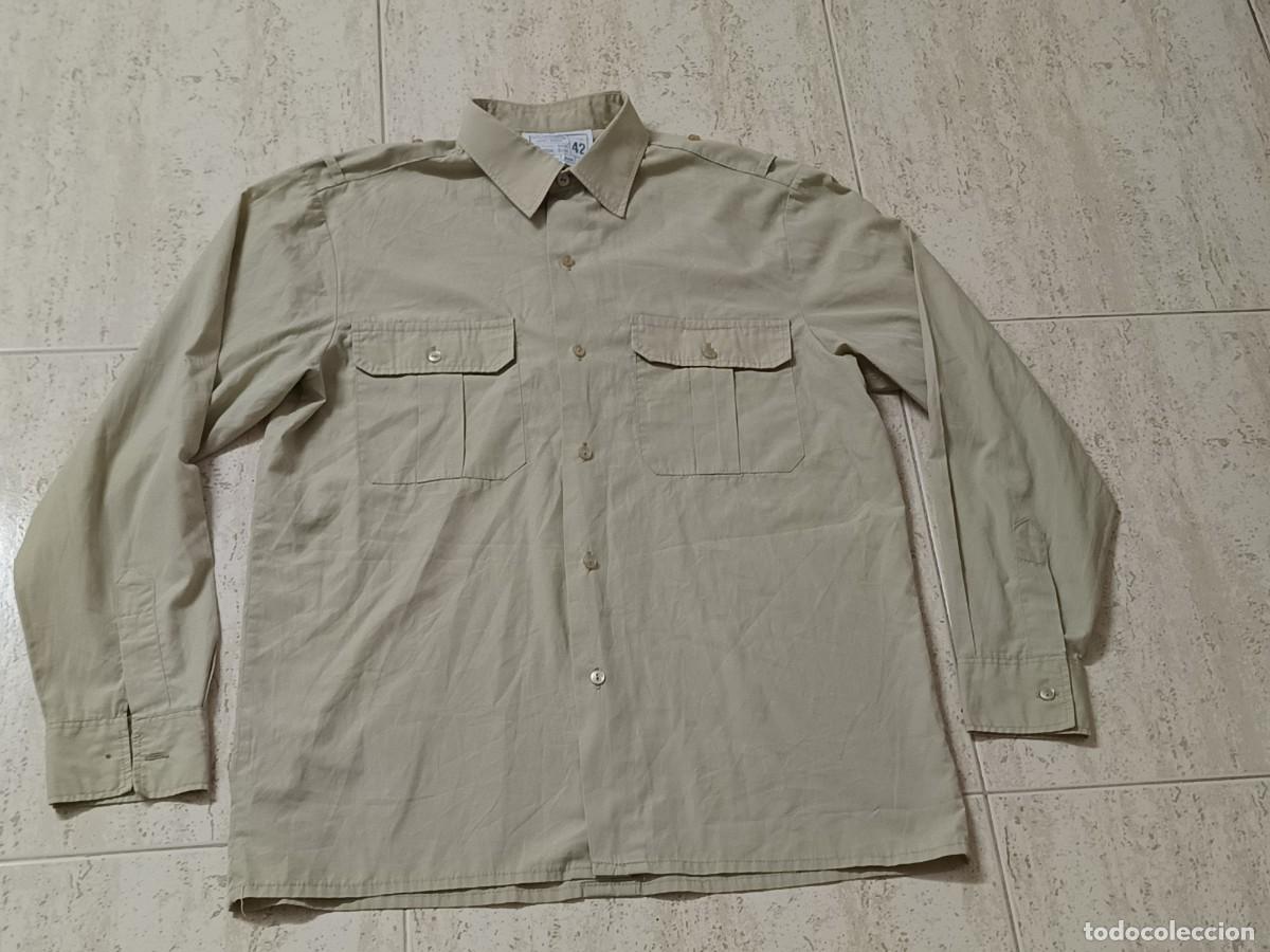 Vintage: CAMISA EJ&Eacute;RCITO ESPA&Ntilde;OL A&Ntilde;O 2002. TALLA L - Foto 7