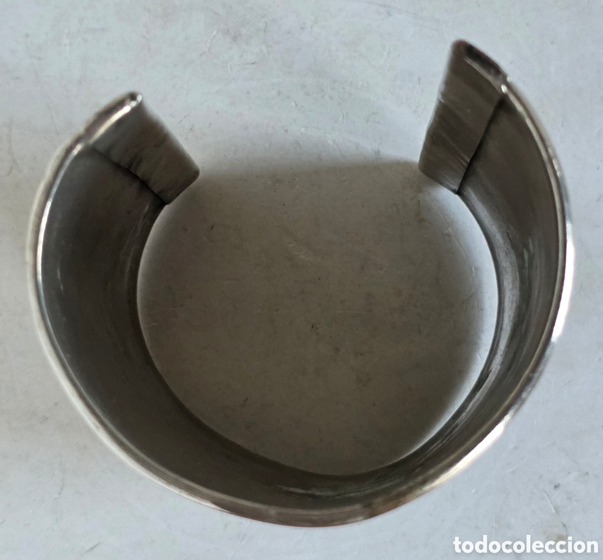 Vintage: Pulsera Brazalete Plateado - Complemento Moda Vintage - Foto 3