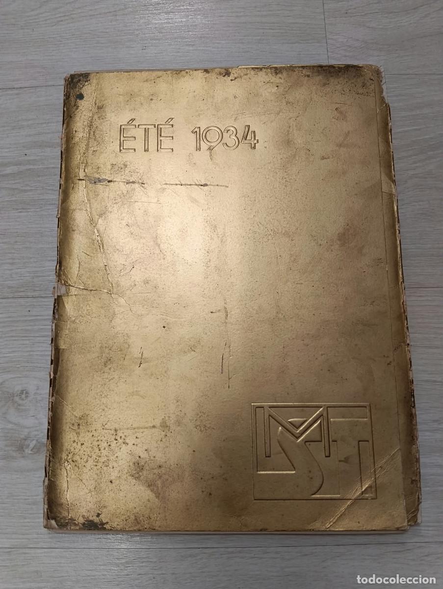 Vintage: &Eacute;t&eacute; 1934. Carpeta con l&aacute;minas. - Foto 1