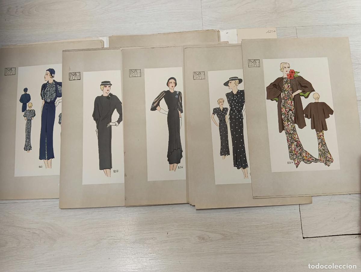 Vintage: &Eacute;t&eacute; 1934. Carpeta con l&aacute;minas. - Foto 2
