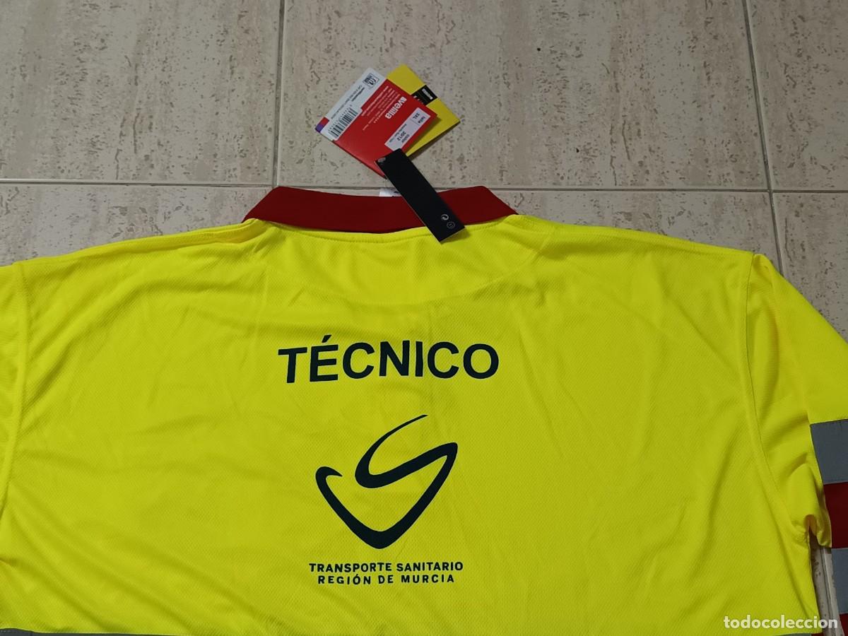 Vintage: CAMISA T&Eacute;CNICO TRANSPORTE SANITARIO REGI&Oacute;N DE MURCIA TALLA 3XL (NUEVA CON ETIQUETAS)