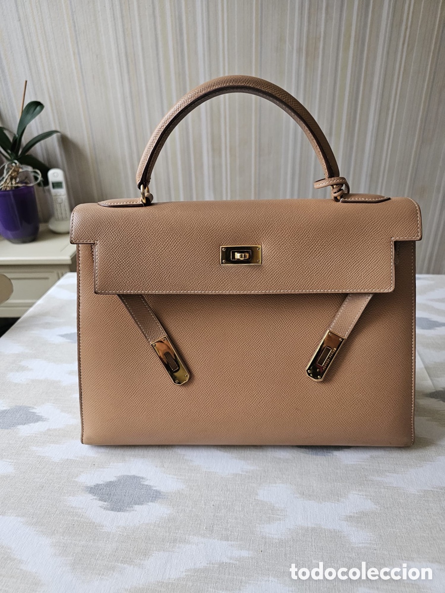 Vintage: Ic&oacute;nico bolso modelo Kelly de Hermes