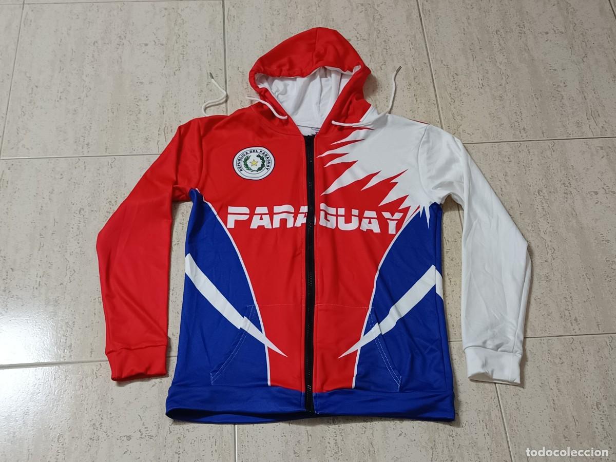 Vintage: SUDADERA REP&Uacute;BLICA PARAGUAY. TALLA M