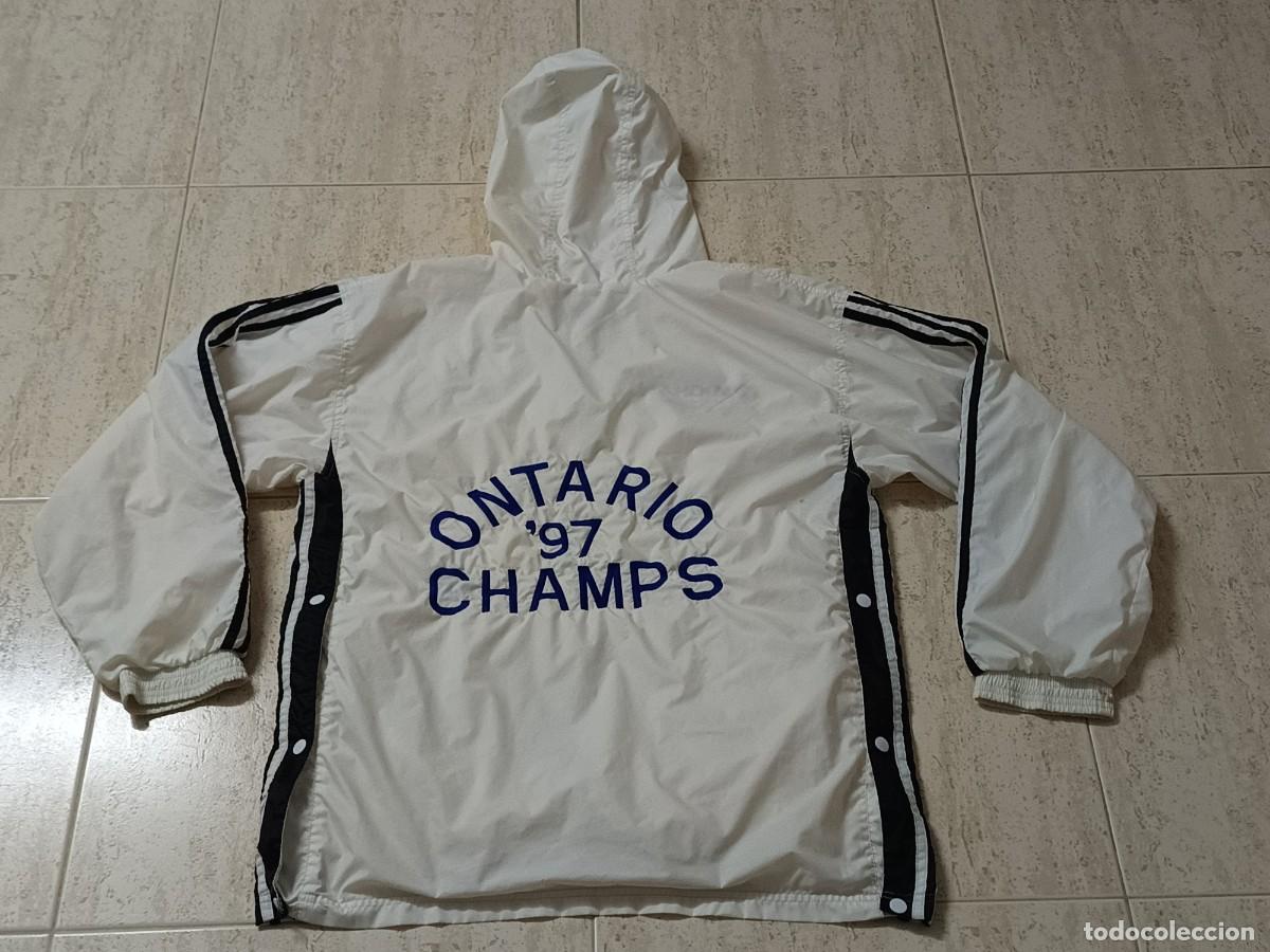 Vintage: VINTAGE 97. ADIDAS JACKET VAUGAN AZZURRI SOCCER CLUB (CANAD&Aacute;) TALLA XL