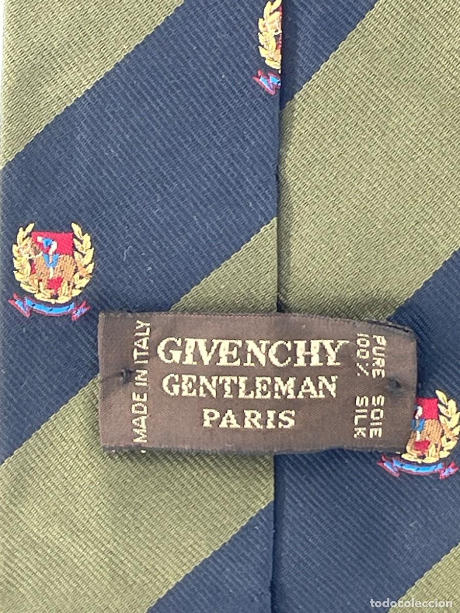 Vintage: Givenchy Gentleman Paris. Corbata. - Foto 2