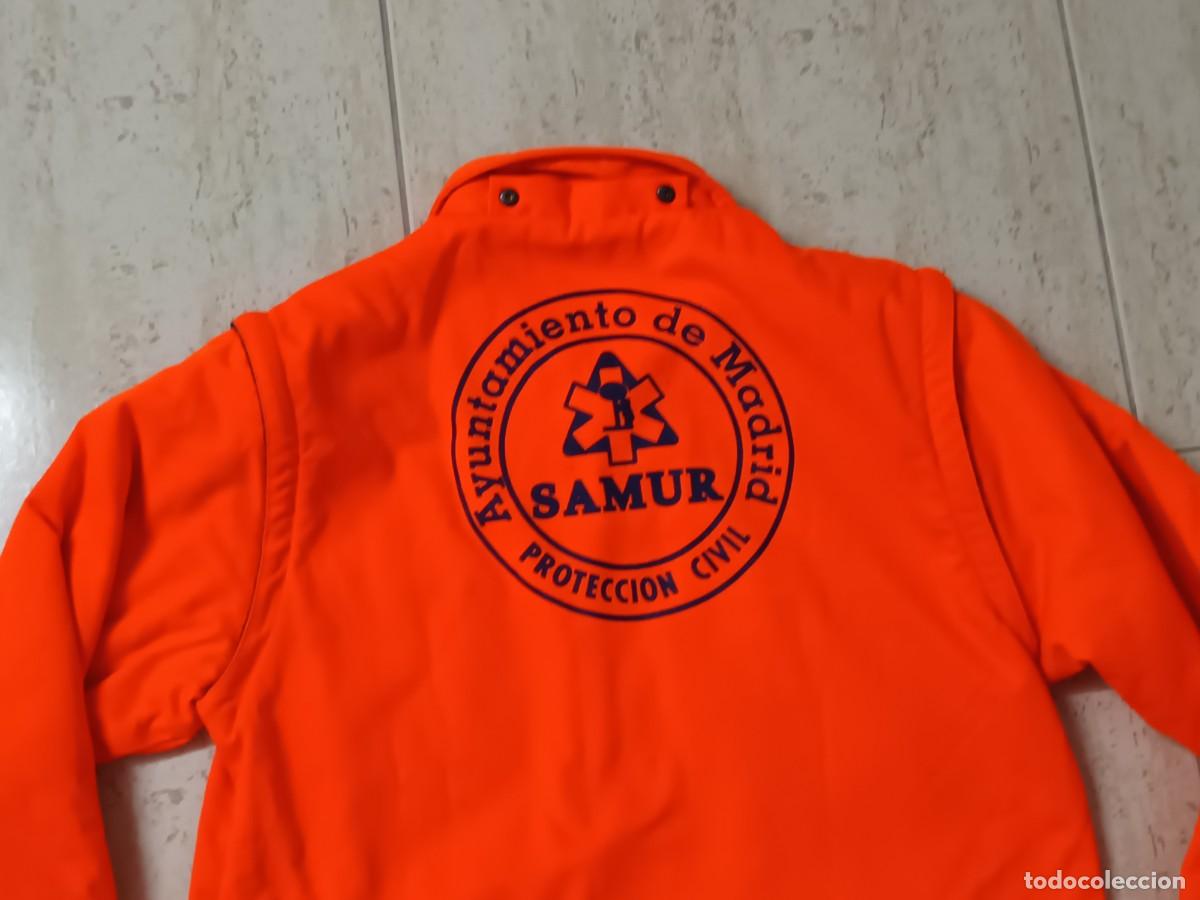 Vintage: Chaqueta SAMUR Protecci&oacute;n Ciudad de Madrid. Talla S (Nueva)