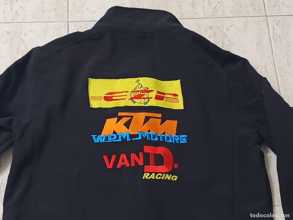Vintage: CHAQUETA SOFTSHELL KTM WPM MOTORS VAN D. RACING. TALLA M