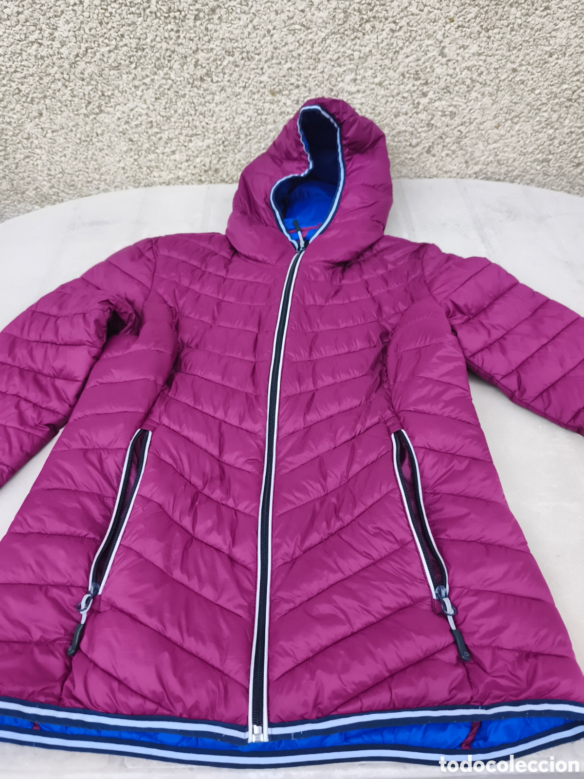 Vintage: Chaqueta GTS, color morado - Foto 2