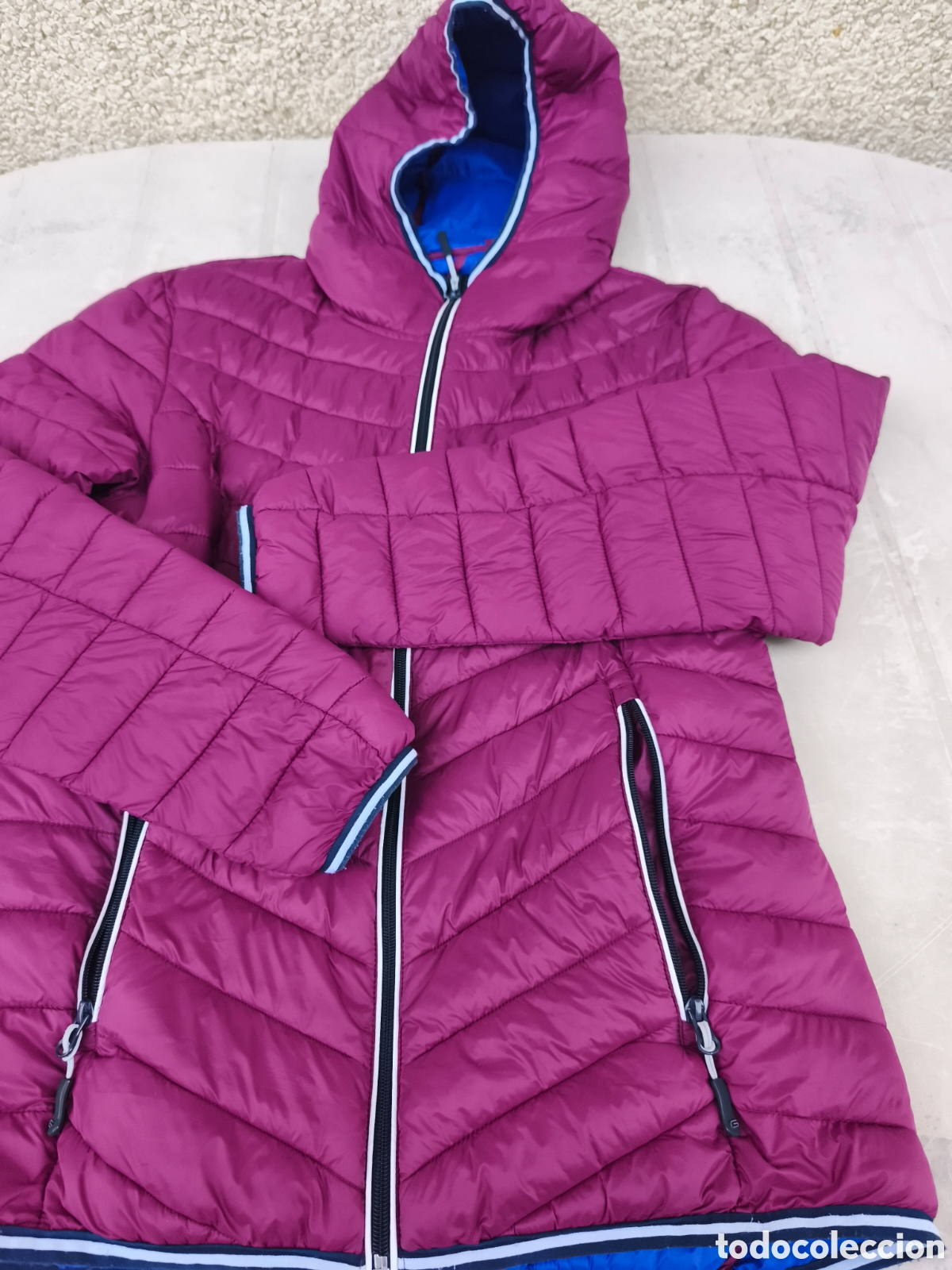 Vintage: Chaqueta GTS, color morado - Foto 3