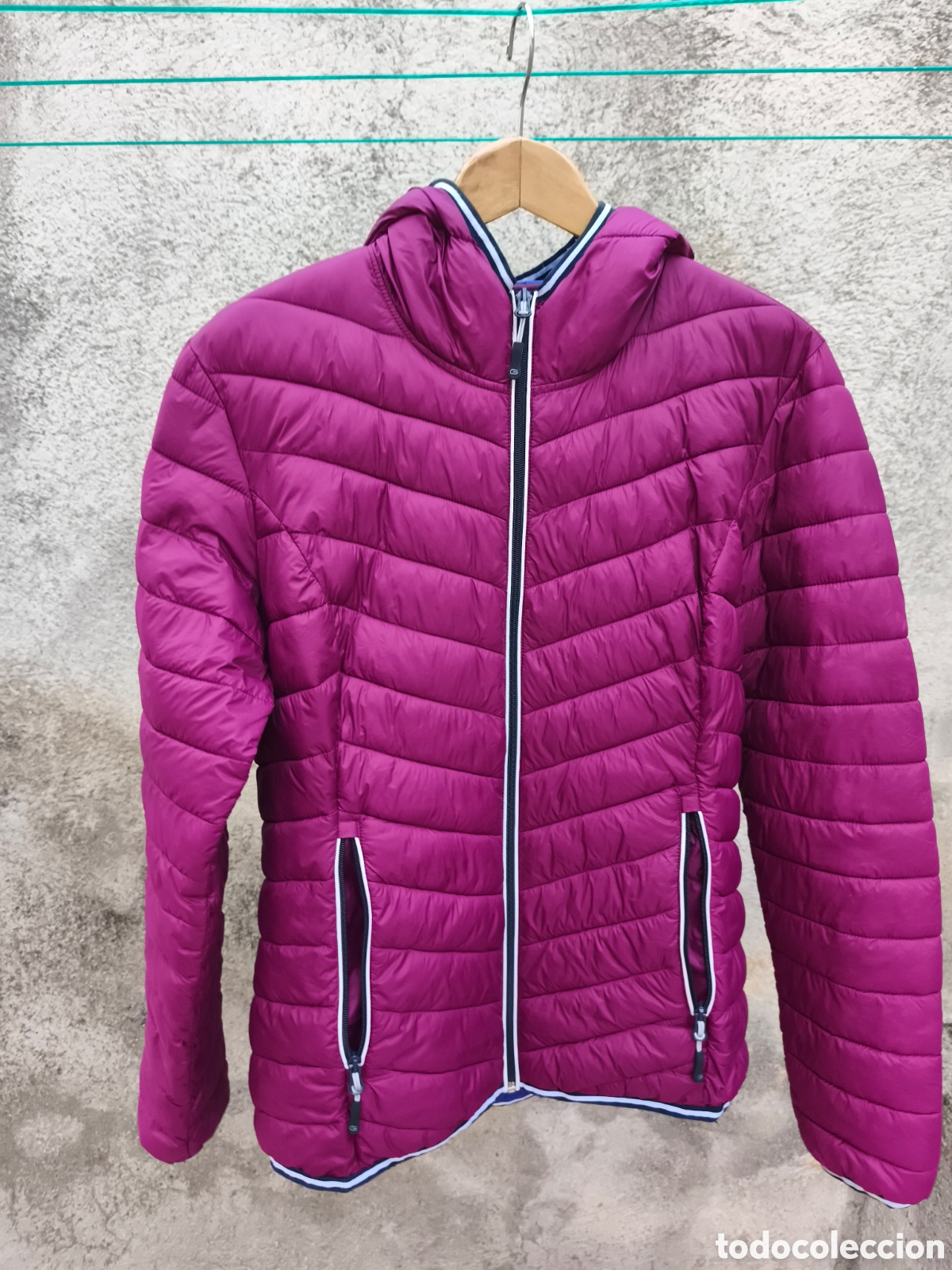 Vintage: Chaqueta GTS, color morado - Foto 4