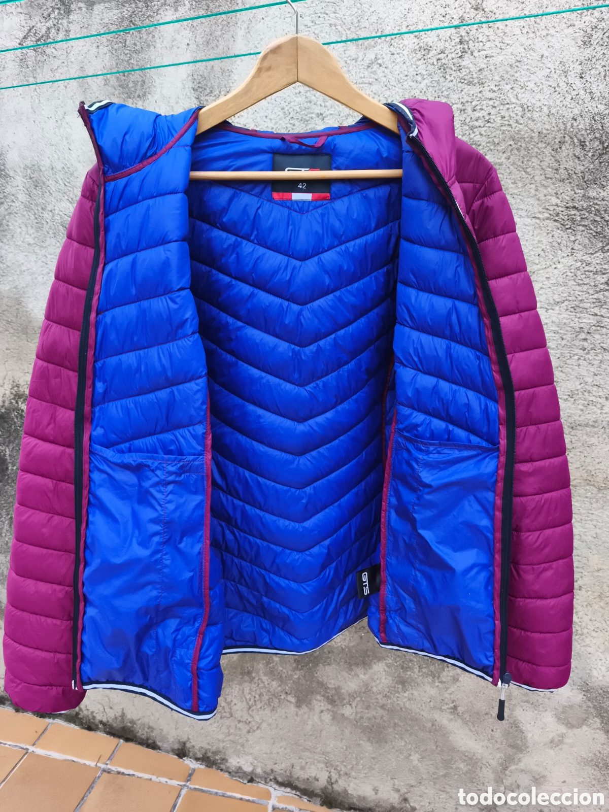 Vintage: Chaqueta GTS, color morado - Foto 8
