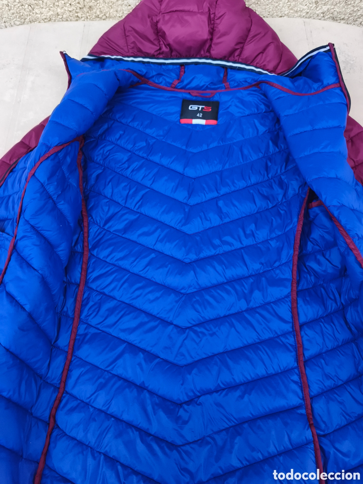 Vintage: Chaqueta GTS, color morado - Foto 12