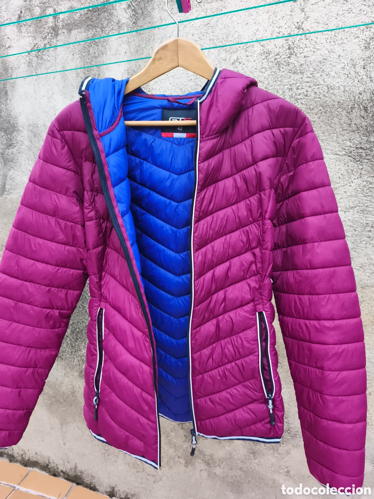 Vintage: Chaqueta GTS, color morado - Foto 13
