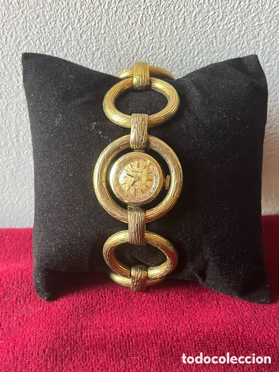 Vintage: RELOJ VINTAGE A&Ntilde;OS 60-70, DE PULSERA MARCA SUIZA ORNATA