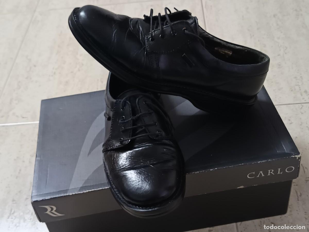 Vintage: ZAPATOS DE HOMBRE DE PIEL &ndash; ROMIKA PORTANIA. TALLA 40