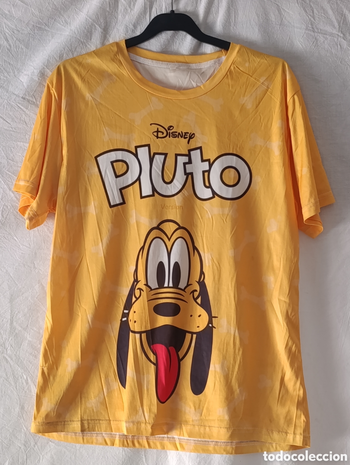 Vintage: Camiseta Disney Pluto Amarilla - Foto 1