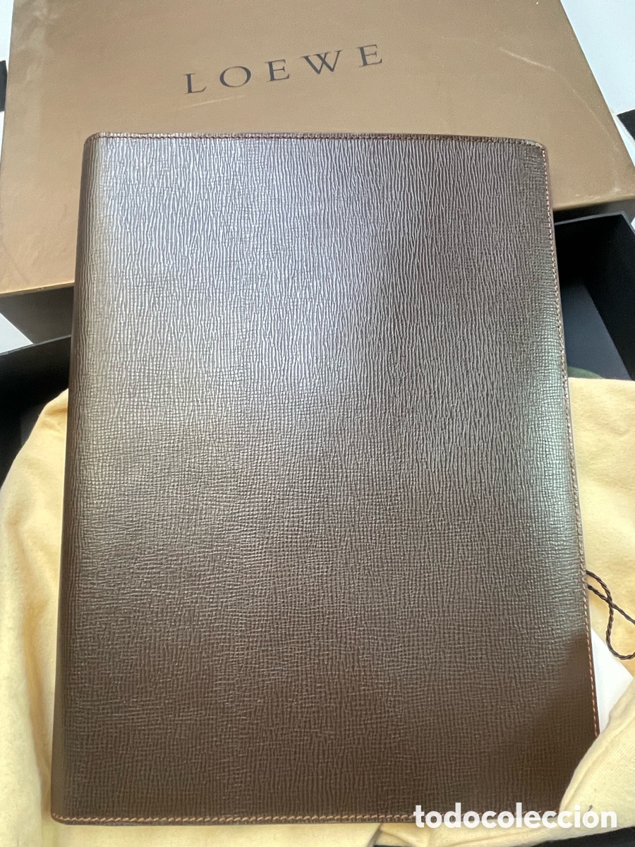 Vintage: vintage Loewe Anagram leather document case - Foto 6