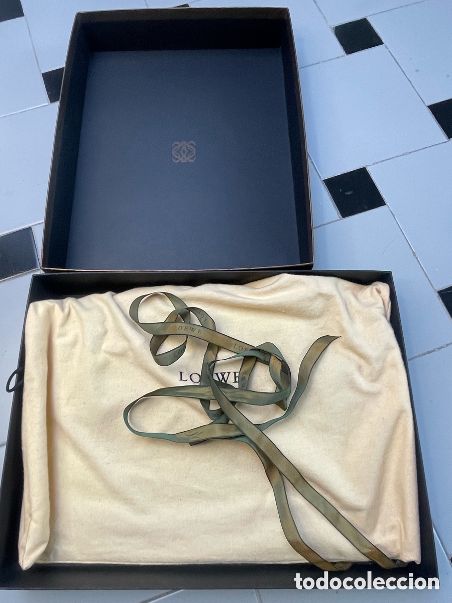 Vintage: vintage Loewe Anagram leather document case - Foto 13