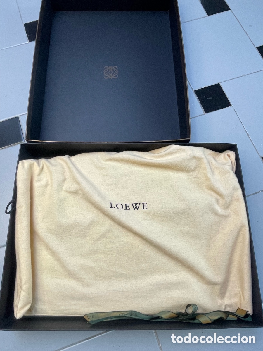 Vintage: vintage Loewe Anagram leather document case - Foto 16