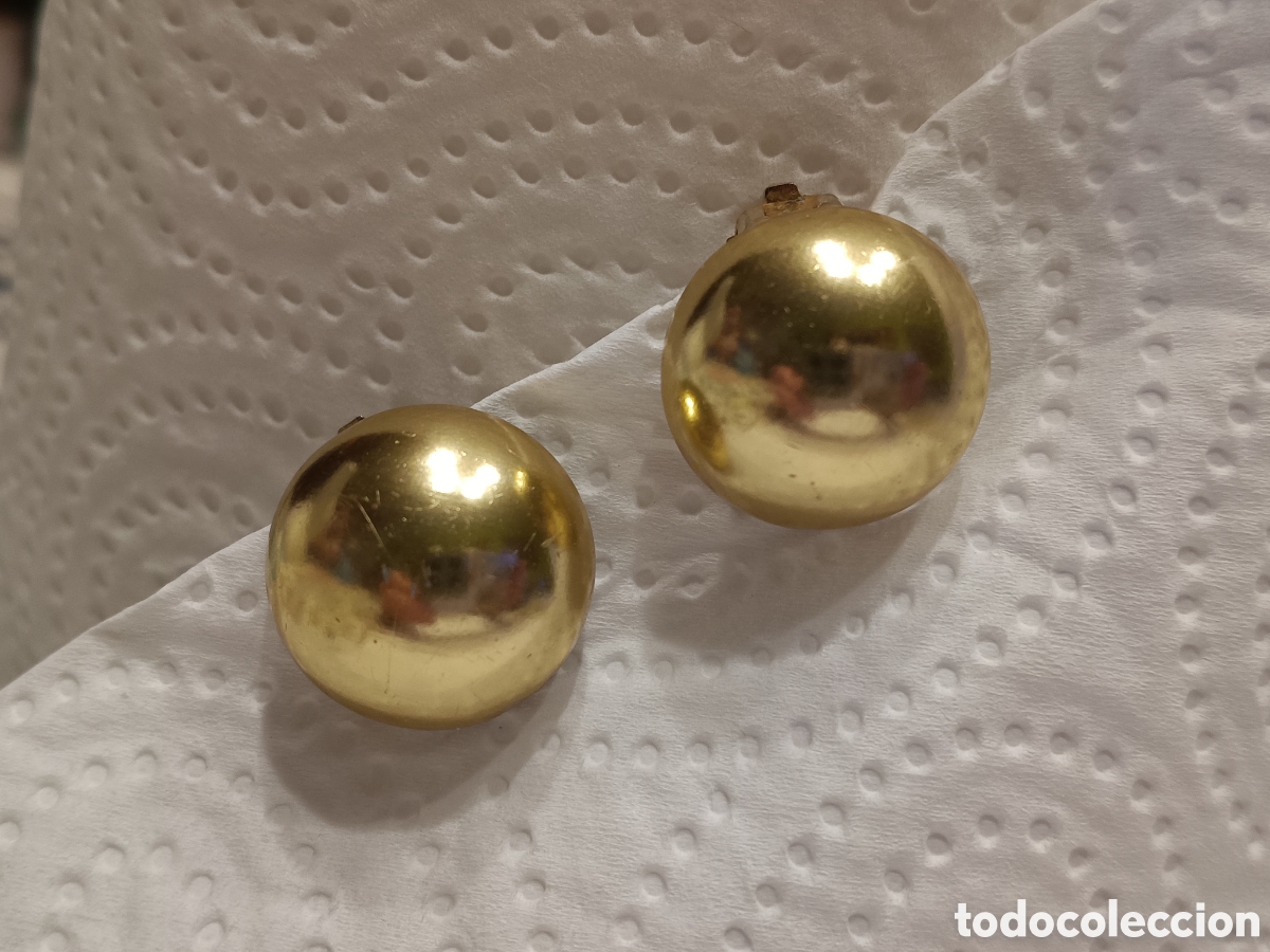 Vintage: PENDIENTES BOLA-VINTAGE - Foto 1