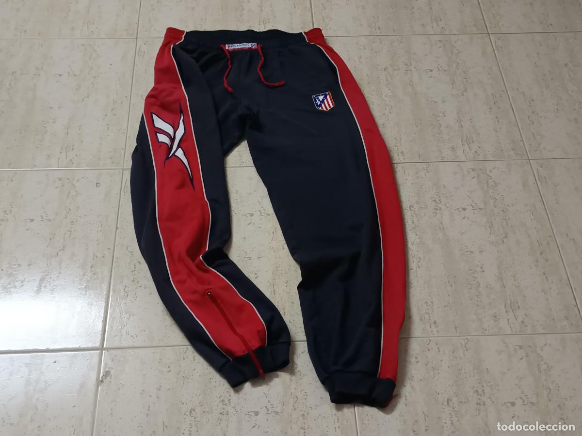 Vintage: VINTAGE 1998/1999. PANTALONES CH&Aacute;NDAL REEBOK ATL&Eacute;TICO MADRID. TALLA XL