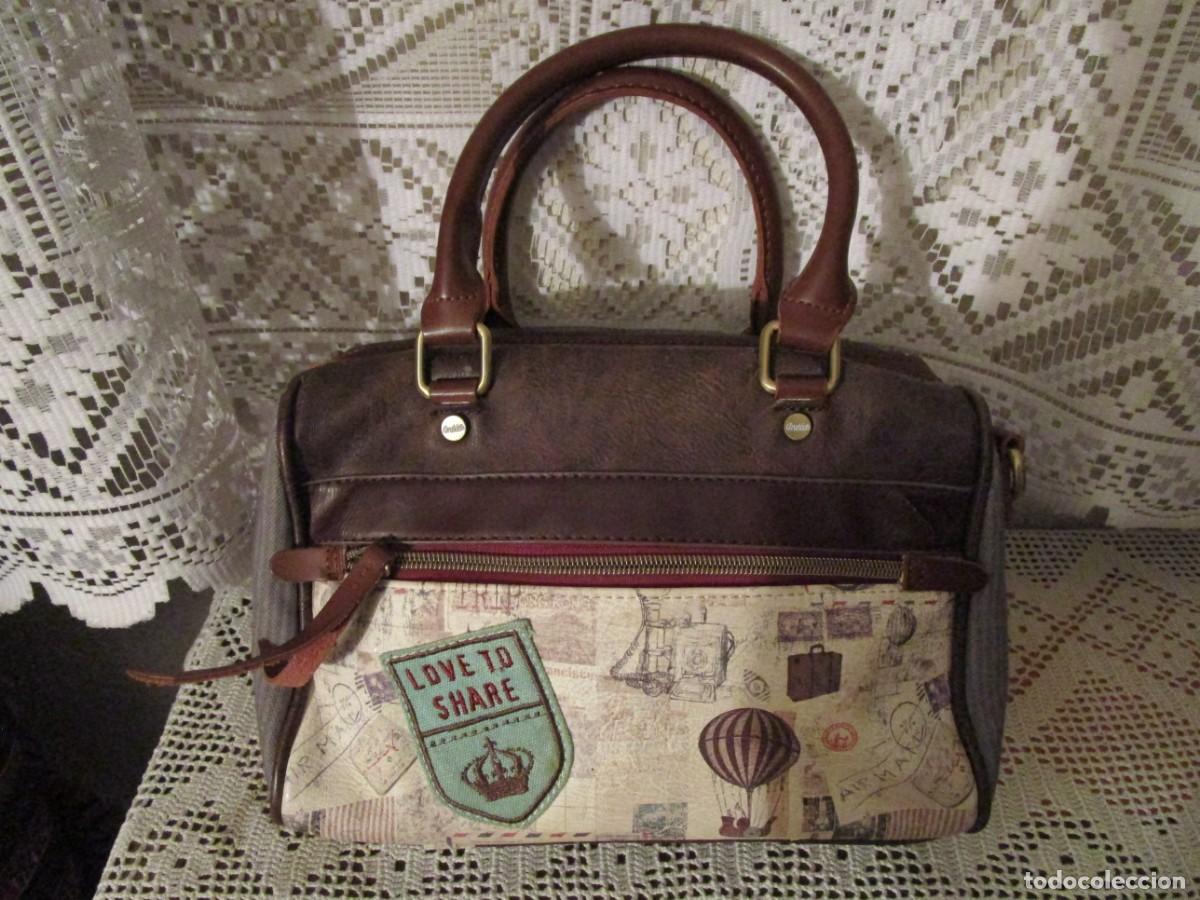 Vintage: PRECIOSO BOLSO ANEKKE DE MANO Y BANDOLERA
