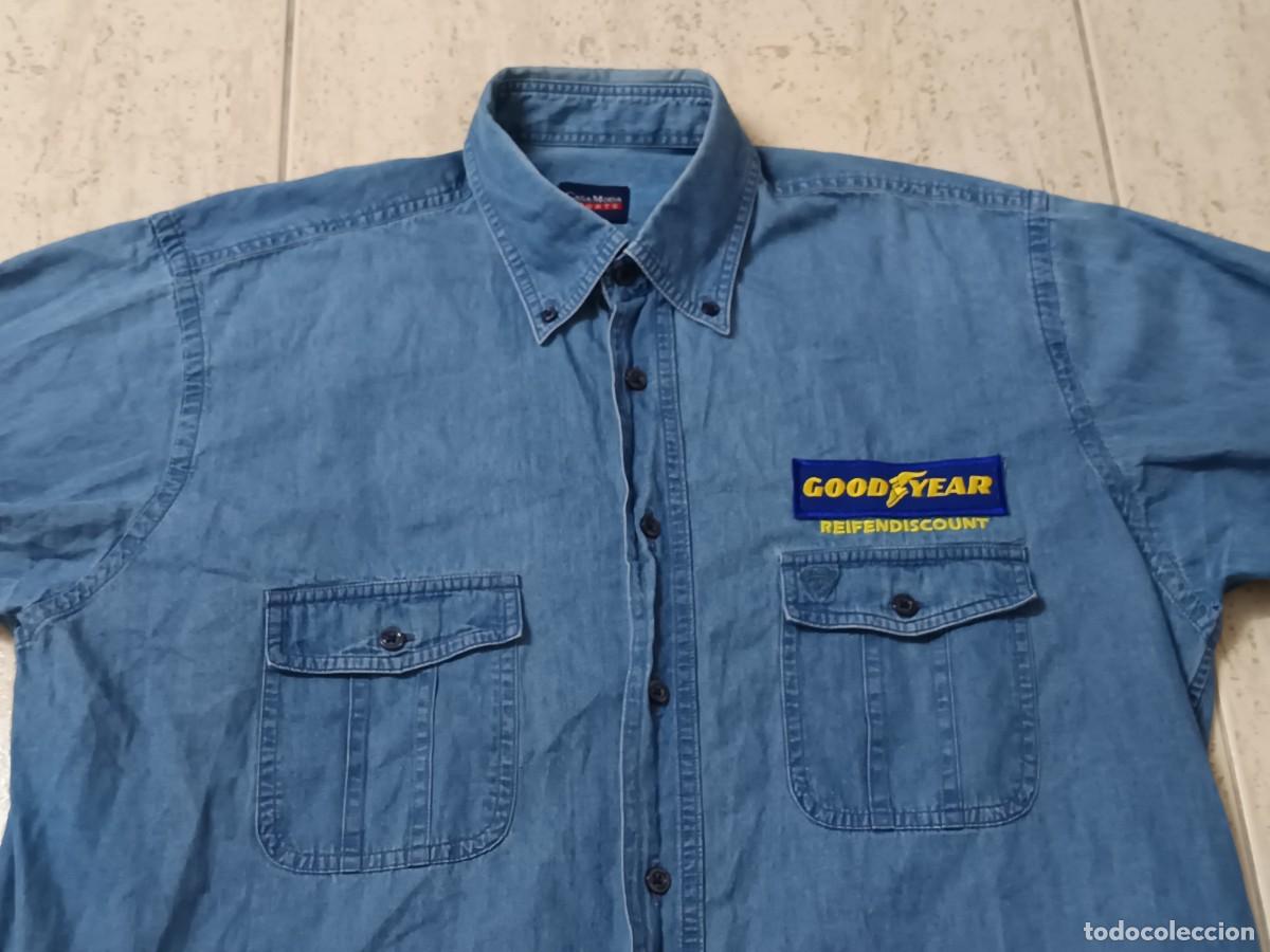 Vintage: CAMISA GOOD YEAR. TALLA L - Foto 2