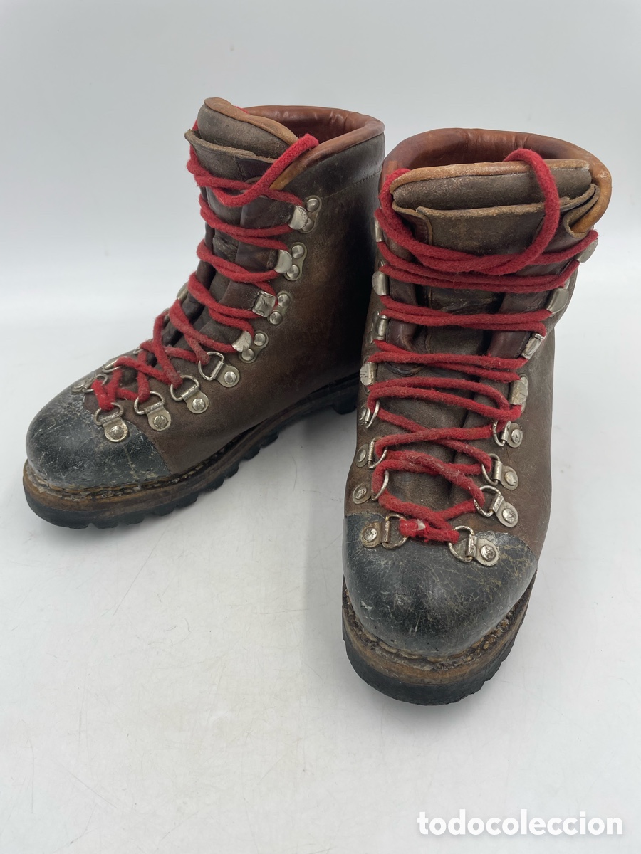 Vintage: Botas de monta&ntilde;a vintage Galibier Super Guide. Richard Pontvert