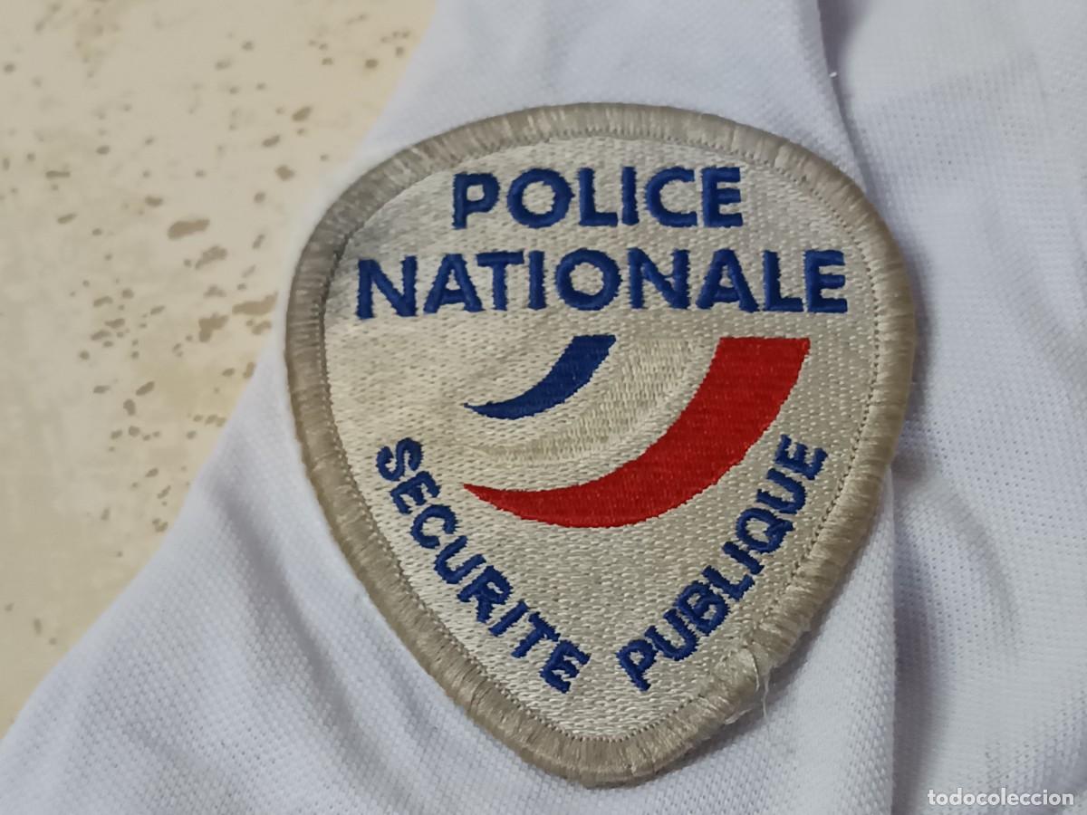 Vintage: POLO JEFE BRIGADA POLIC&Iacute;A NACIONAL FRANCIA. TALLA XL