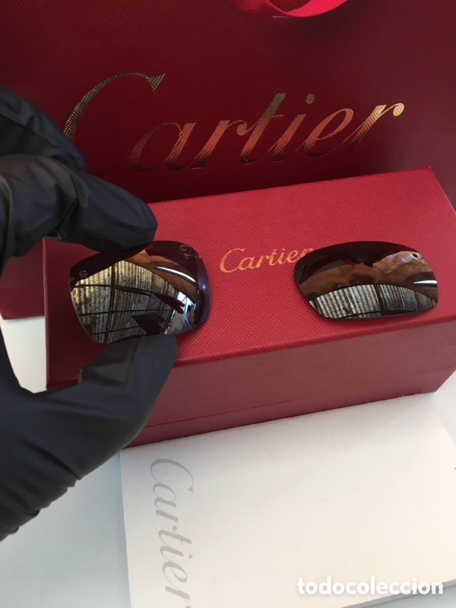 Vintage: Cristales para gafas Cartier C decor