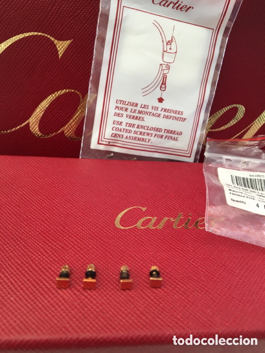 Vintage: Tornillos para gafas cartier C decor - Foto 2
