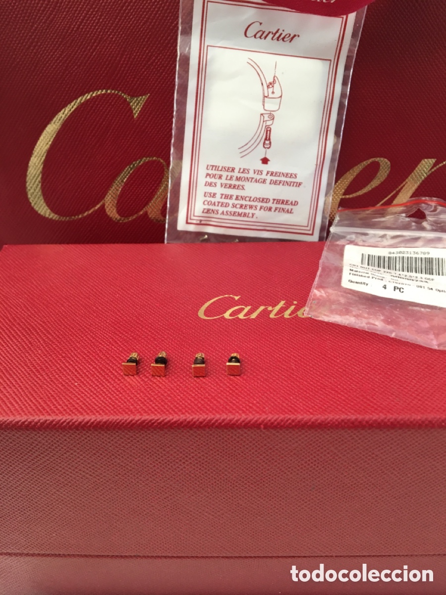 Vintage: Tornillos para gafas cartier C decor - Foto 1