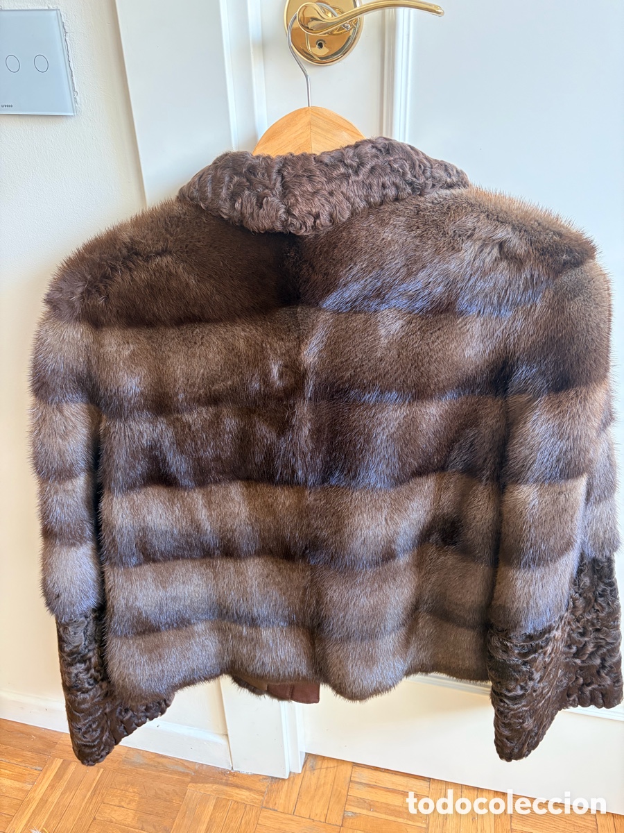 Vintage: Chaqueta vis&oacute;n y astrac&aacute;n - Foto 2