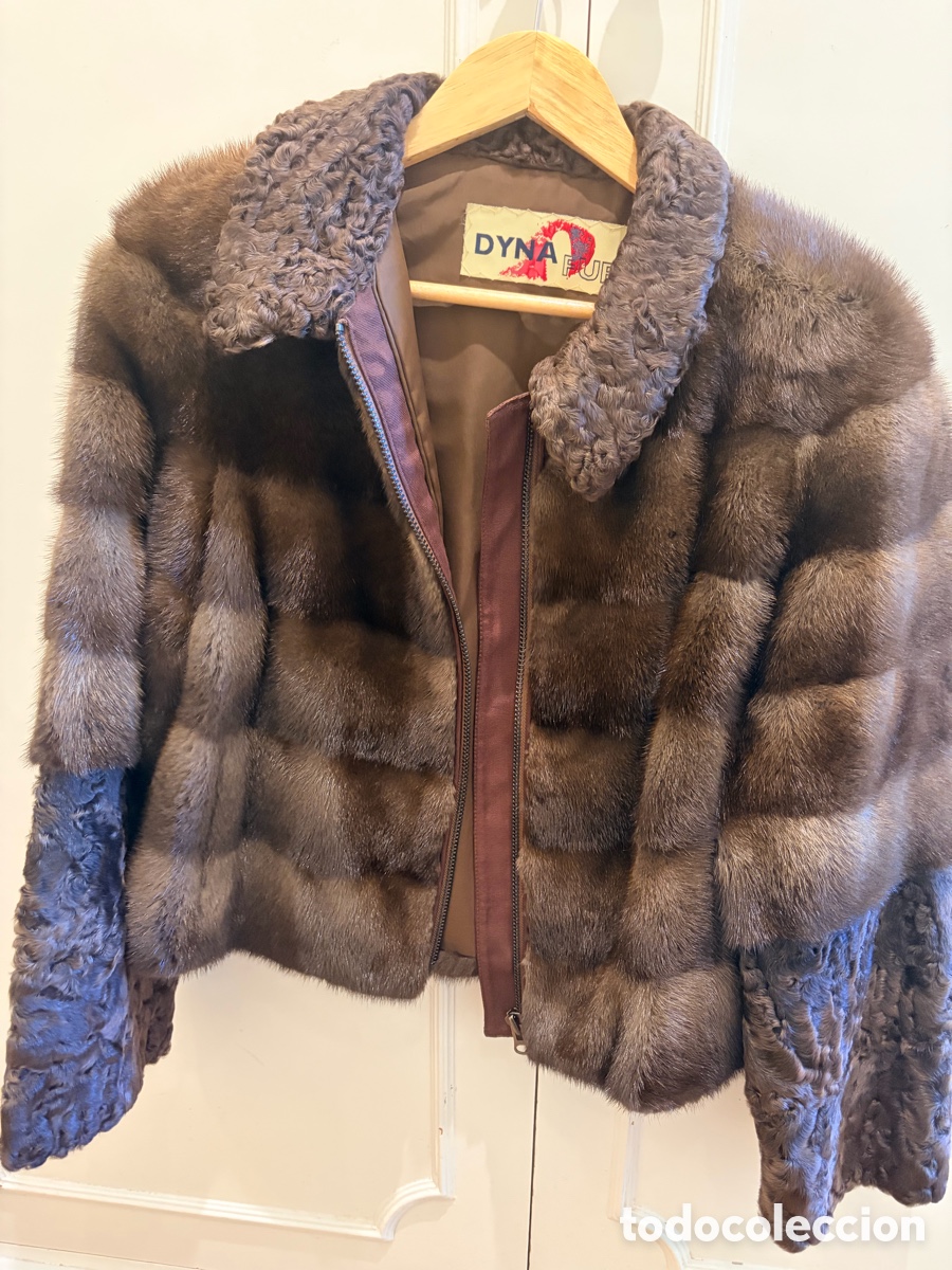 Vintage: Chaqueta vis&oacute;n y astrac&aacute;n - Foto 1