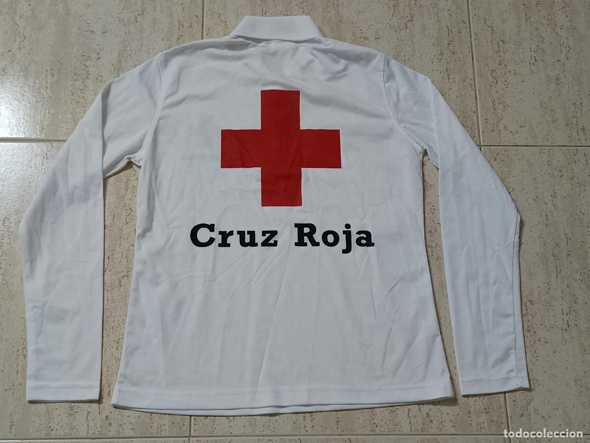 Vintage: POLO CRUZ ROJA. Manga larga. NUEVO