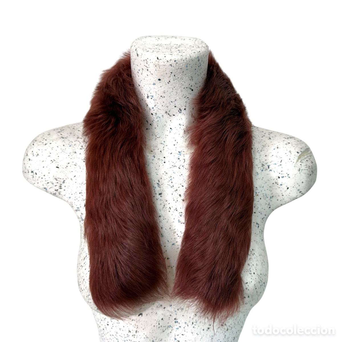 Vintage: Cuello de zorro natural vintage