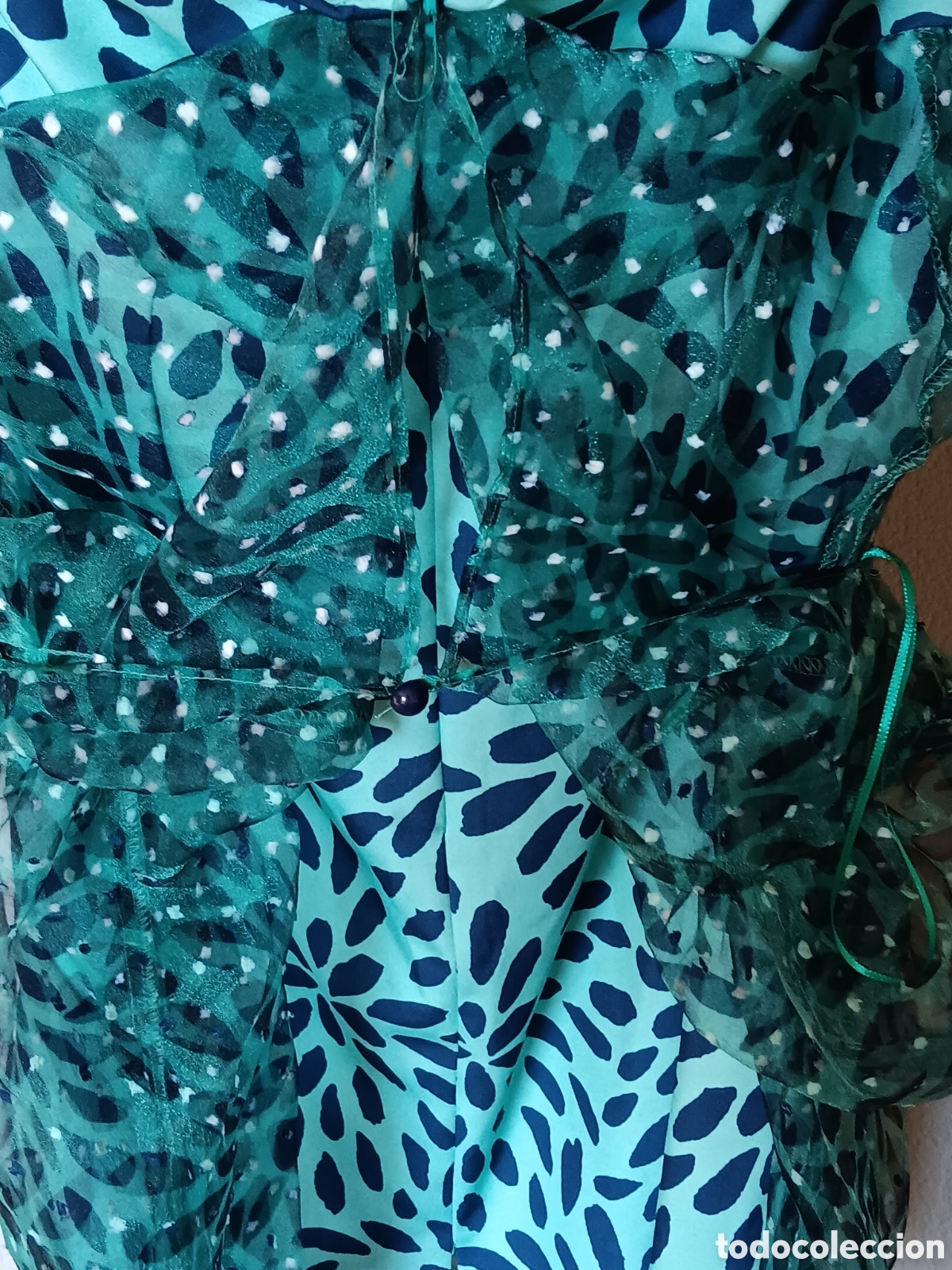 Vintage: Vestido &rdquo;Herysa&rdquo; nuevo. - Foto 3