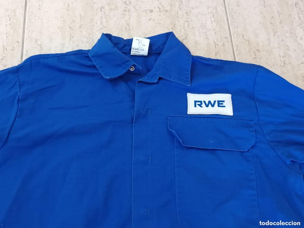 Vintage: CHAQUETA DE TRABAJO RWE (EL&Eacute;CTRICA ALEMANIA) TALLA XL